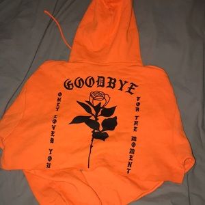 orange hoodie zumiez